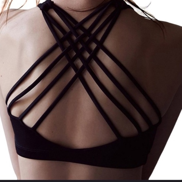 Tops - New! Sexy Black Strappy Cami